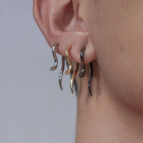 Punk Snake Earrings