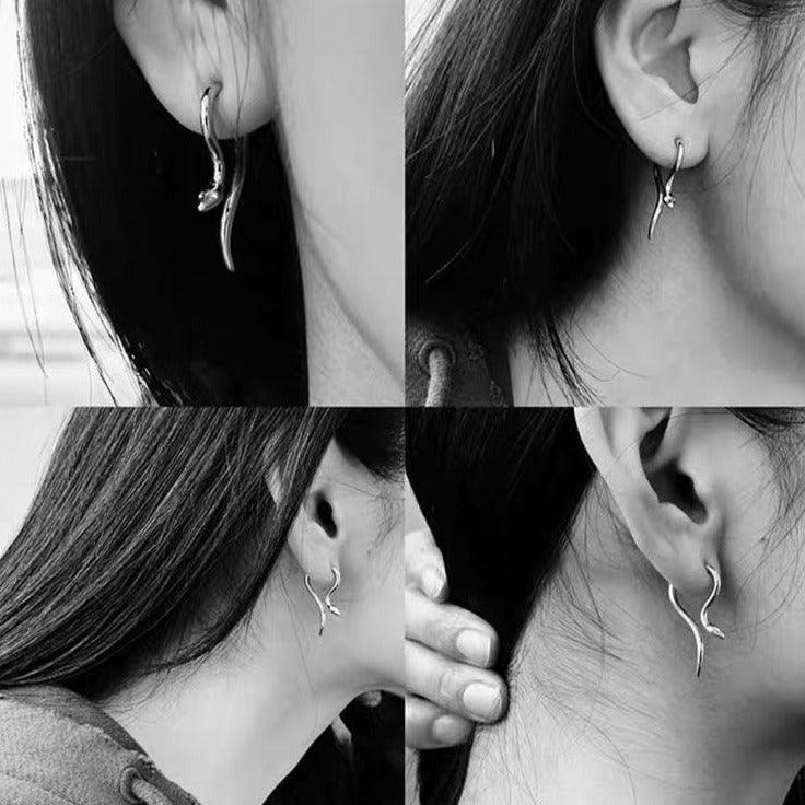 Punk Snake Earrings - zuzumia