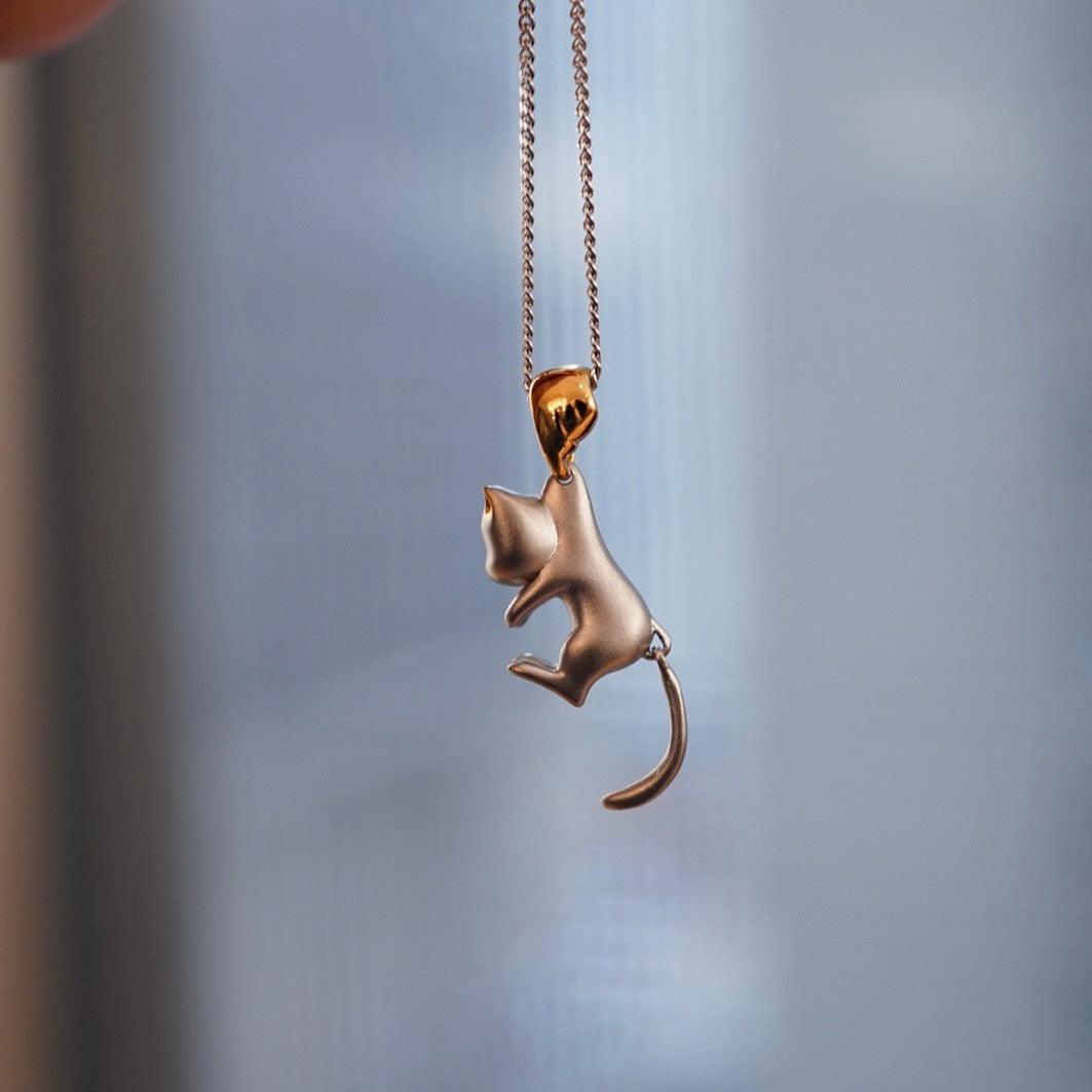 Funny Cat Necklace - zuzumia