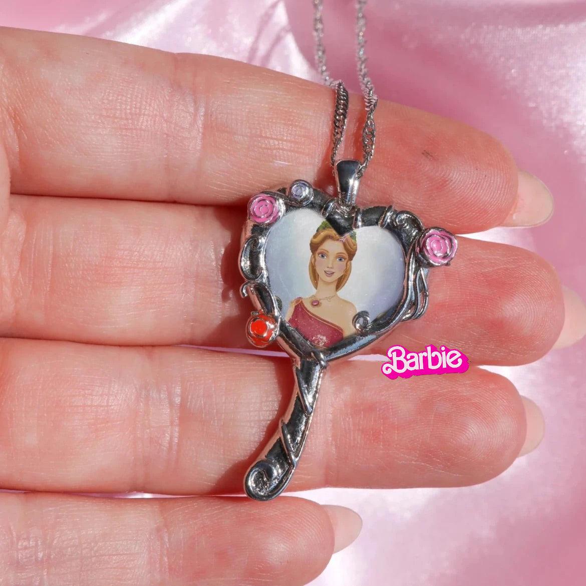 Castle Magic Mirror Necklace - zuzumia