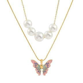Fairytopia Elina Butterfly Necklace - zuzumia
