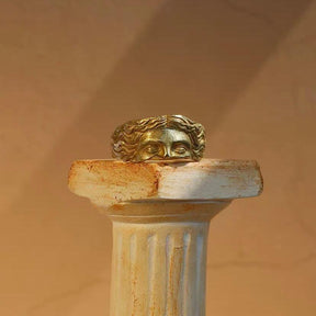 Goddess Venus Face Ring - zuzumia