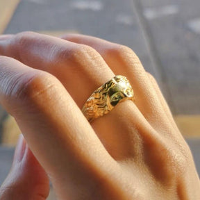 Goddess Venus Face Ring - zuzumia