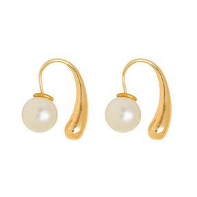 Water Drop Pearl Earrings