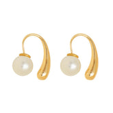 Water Drop Pearl Earrings - zuzumia