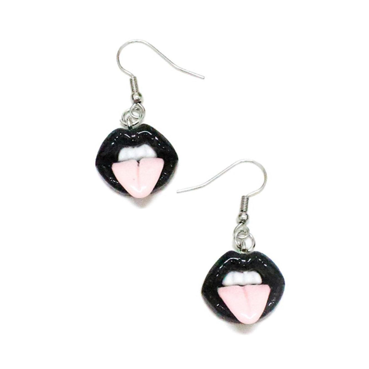 Funny Red Tongue Earrings
