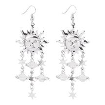 Sun Star Dangle Earrings - zuzumia