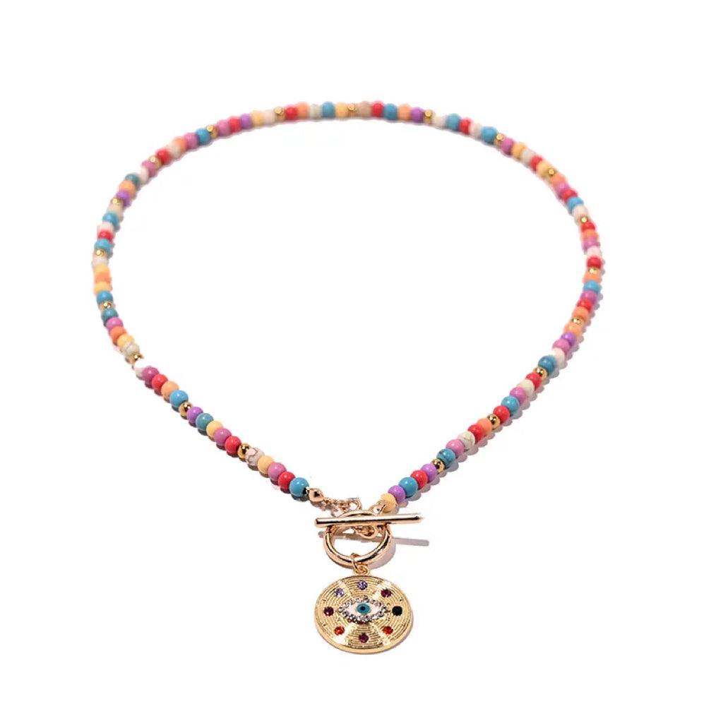 Evil Eye Lucky Charm Necklace - zuzumia