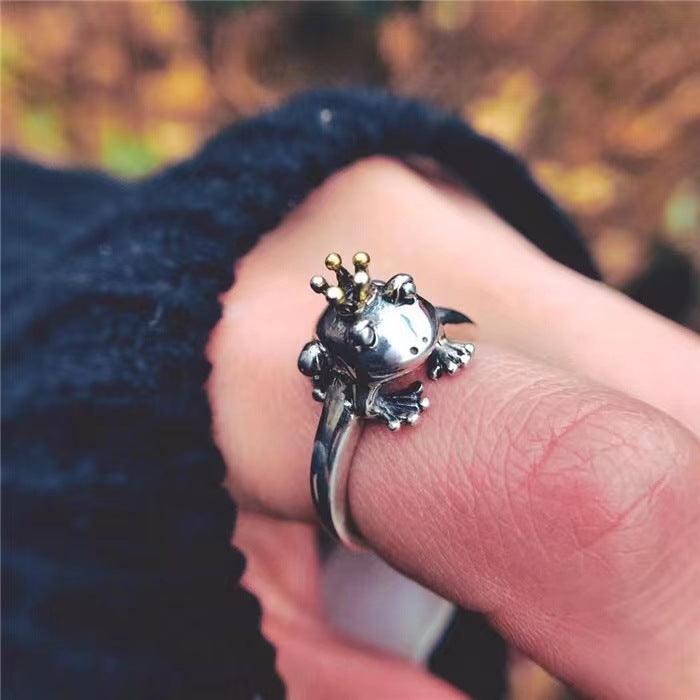 Frog Prince Party Ring - zuzumia