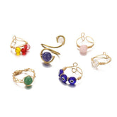 Evil Eye Crystal Ring Set - zuzumia