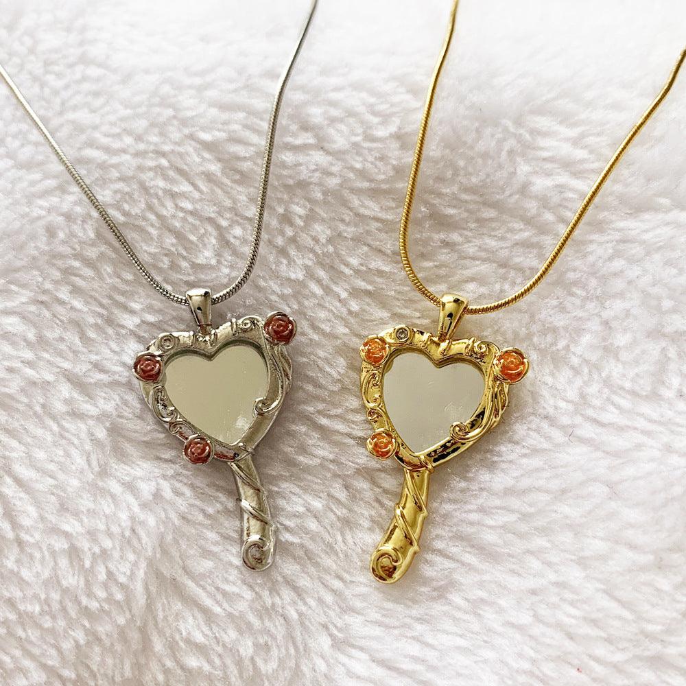 Castle Magic Mirror Necklace - zuzumia