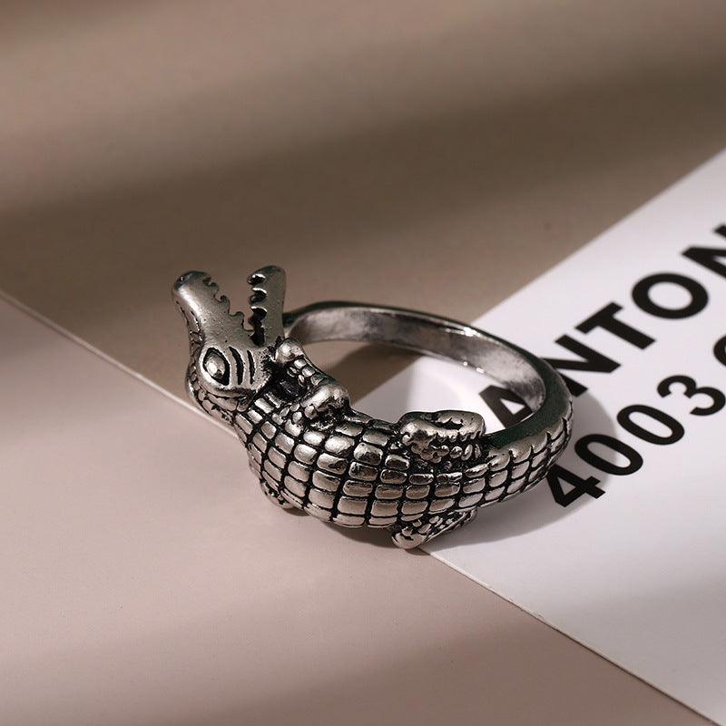 Creative Crocodile Finger Rings - zuzumia