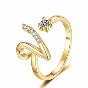Personalised Initial Ring - zuzumia