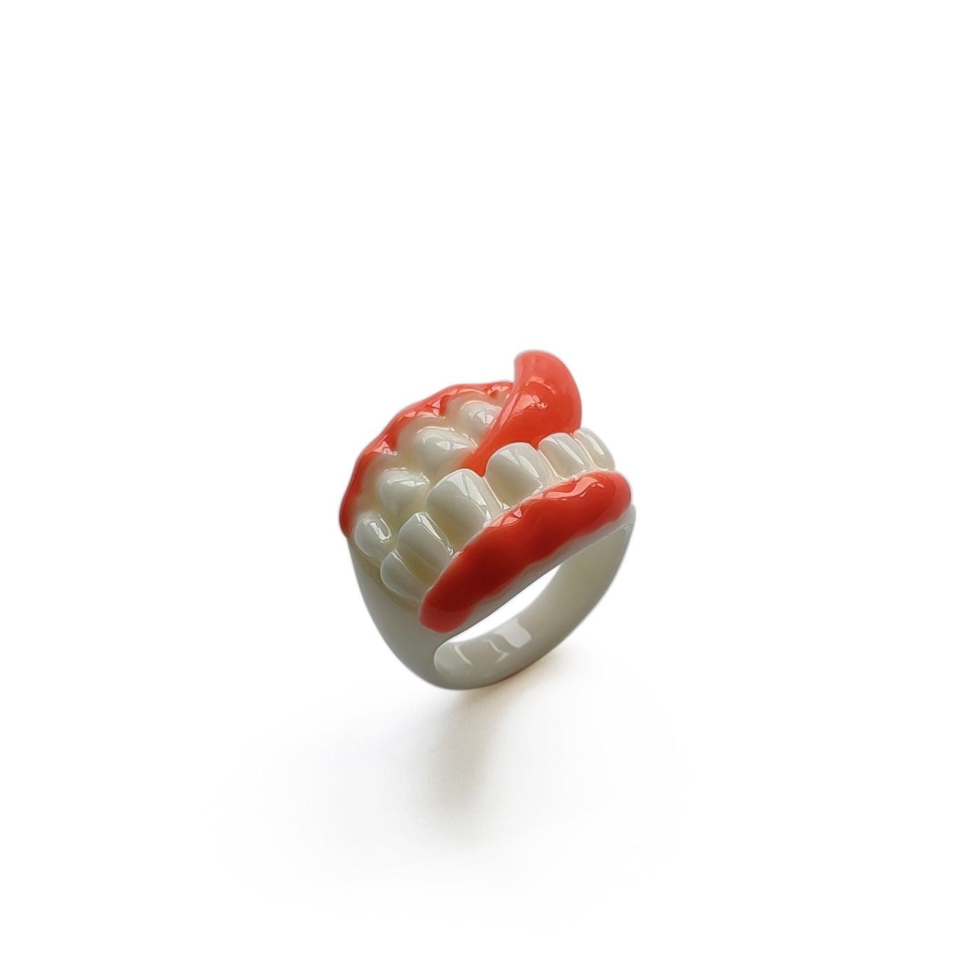 Creative Denture Design Cuff Ring - zuzumia