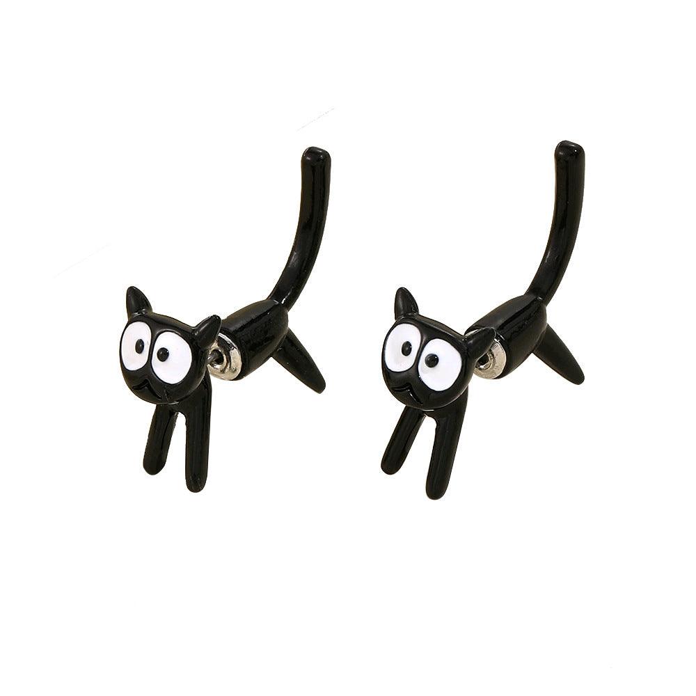 Cartoon Cat Decor Earrings - zuzumia