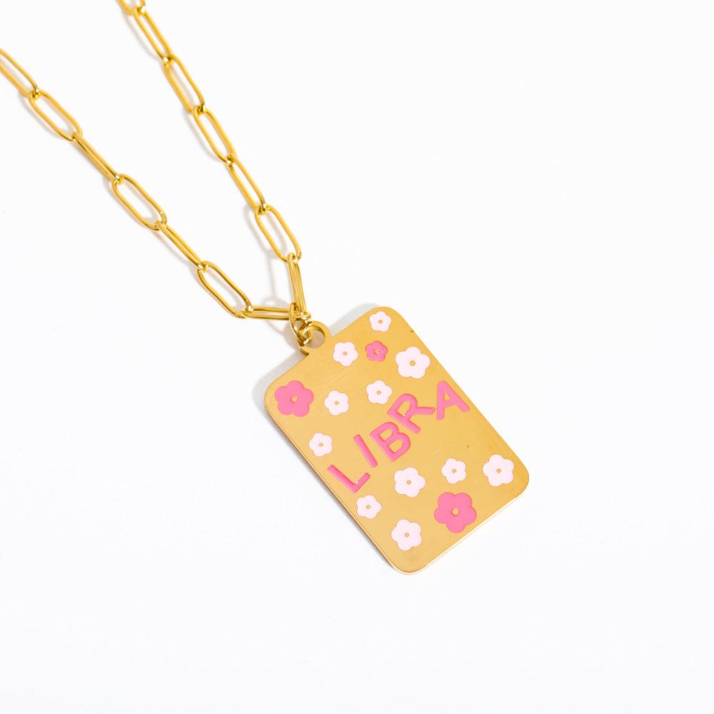 Candy Zodiac Sign Necklace - zuzumia