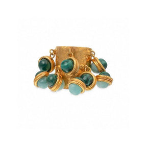 Vintage Malachite Shaker Ring - zuzumia
