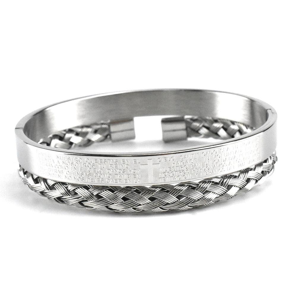 Cross Bangle Bracelet Set - zuzumia