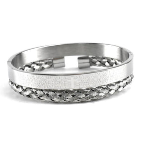 Cross Bangle Bracelet Set - zuzumia