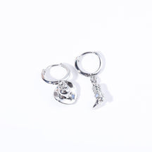 Cowboy Hoop Earrings - zuzumia