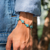 Cross Turquoise Jewelry Set - zuzumia