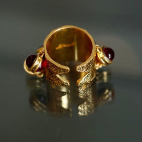 Vintage Malachite Shaker Ring - zuzumia