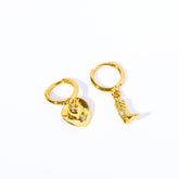 Cowboy Hoop Earrings - zuzumia
