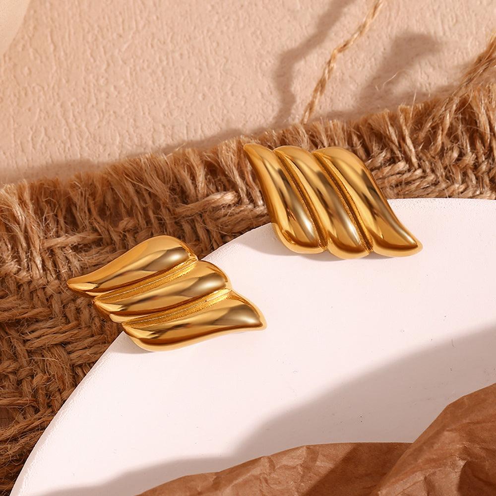 Wings of Angel Stud Earrings - zuzumia