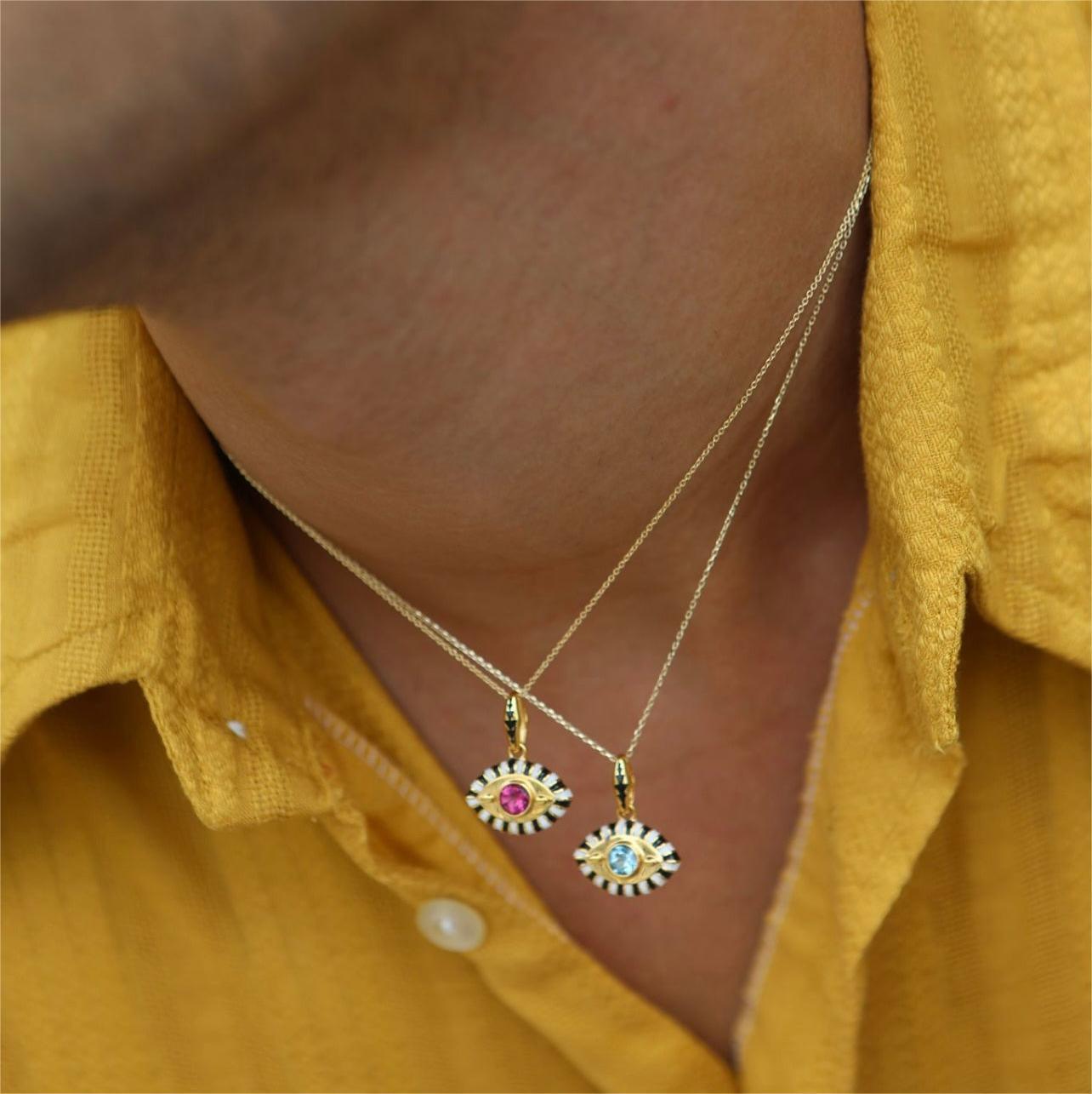 Evil Eye Necklace - zuzumia
