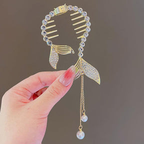 Meatball Ponytail Hairpins Clasp - zuzumia
