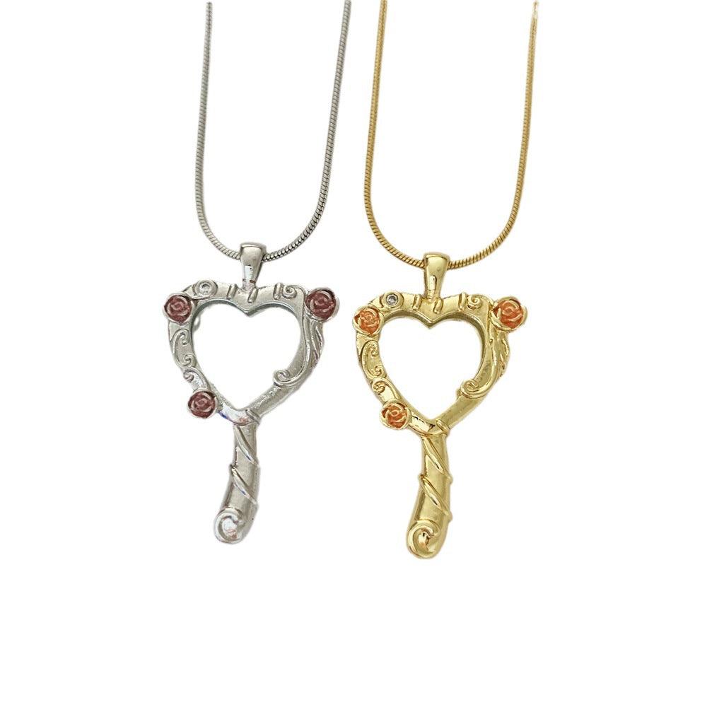 Castle Magic Mirror Necklace - zuzumia