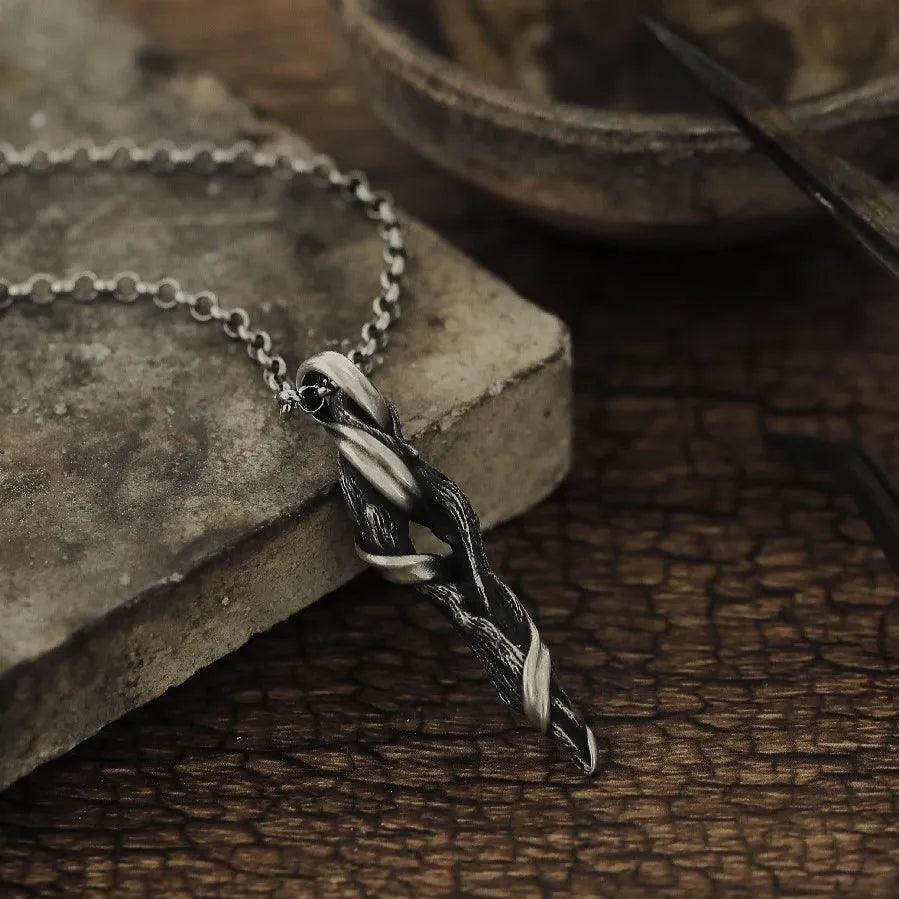 Twists and Turns Branch Necklace