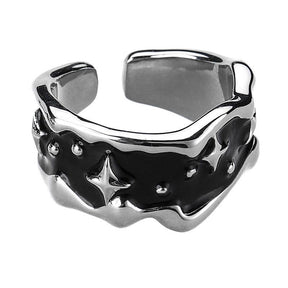 Punk Star Ring - zuzumia