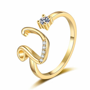 Personalised Initial Ring - zuzumia