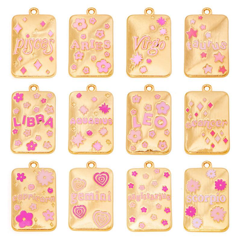 Candy Zodiac Sign Necklace - zuzumia