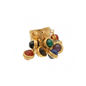 Vintage Malachite Shaker Ring - zuzumia