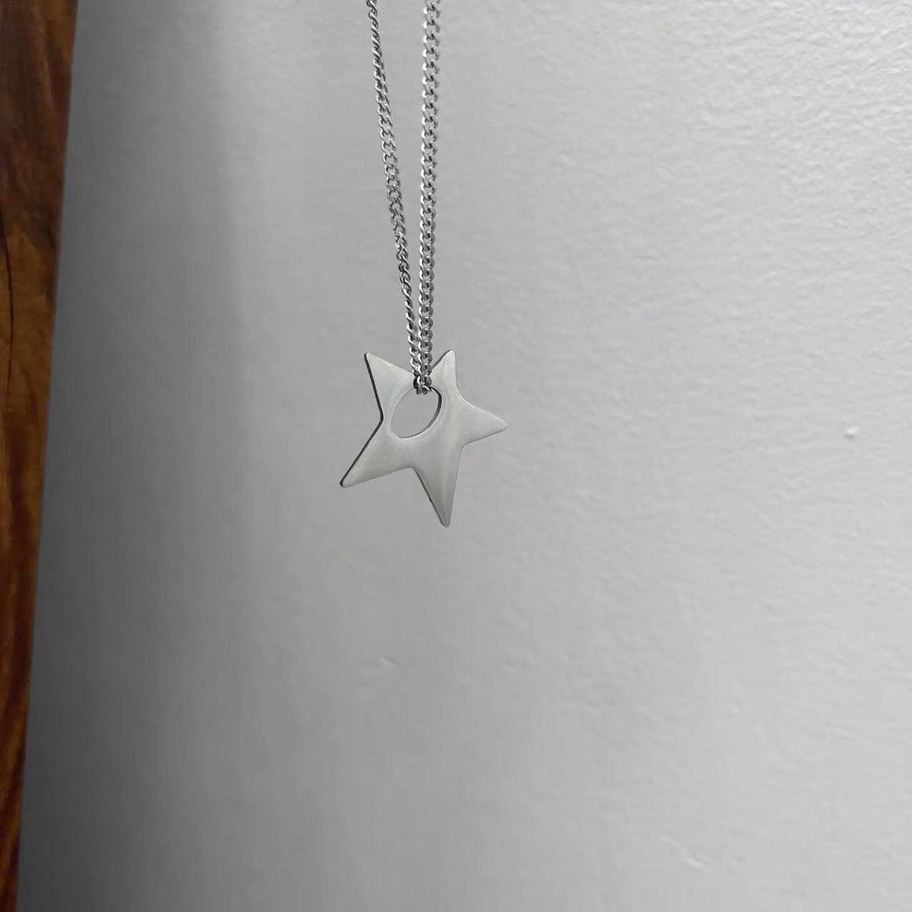 Y2K Star Necklace - zuzumia