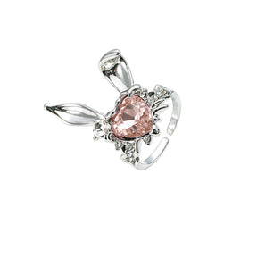 Cute Bunny Ring - zuzumia