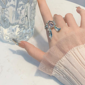 Cute Bunny Ring - zuzumia