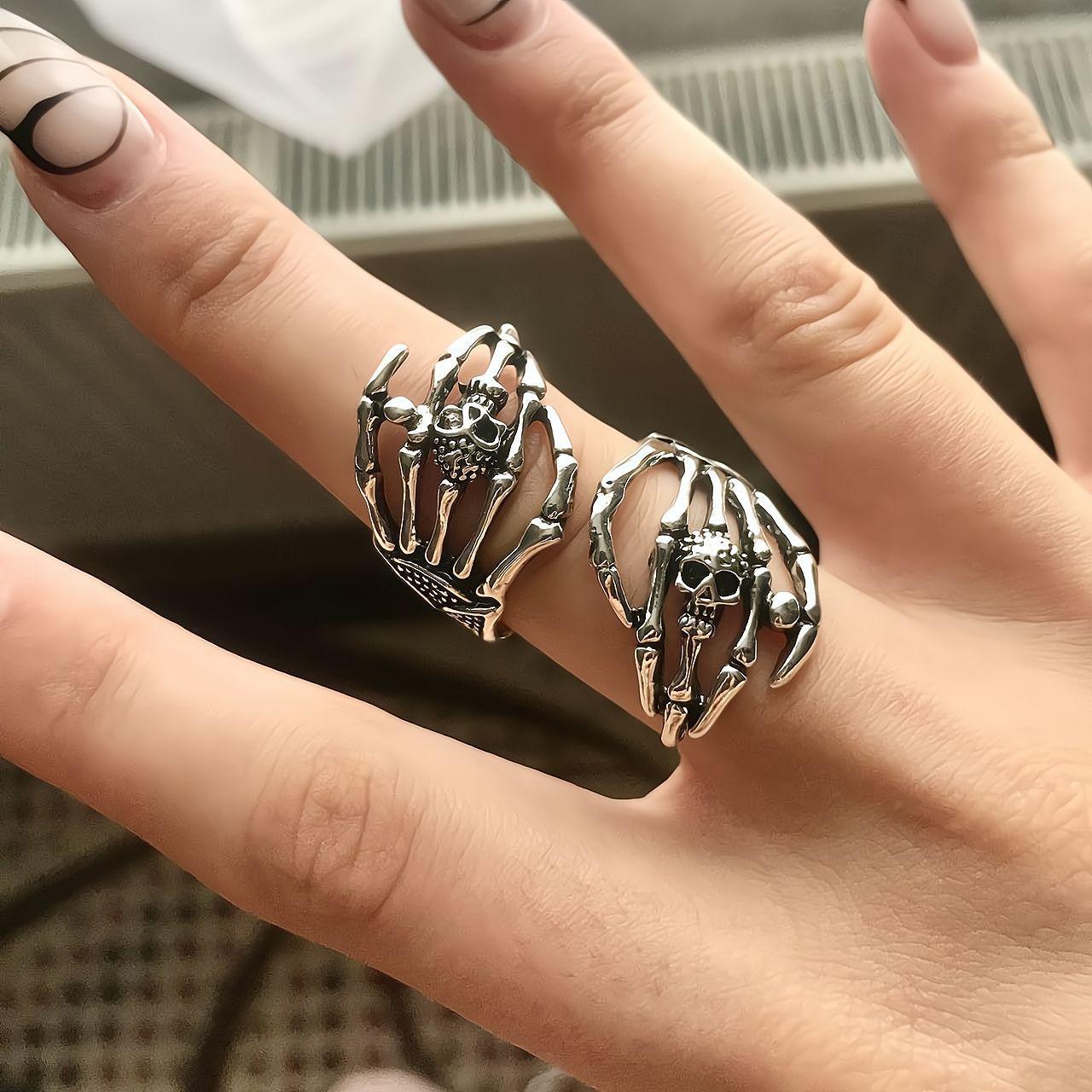 Skeleton Hug Ring - zuzumia