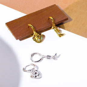 Cowboy Hoop Earrings - zuzumia