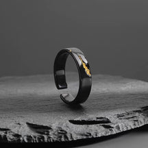 Gold Plated Open Ring - zuzumia