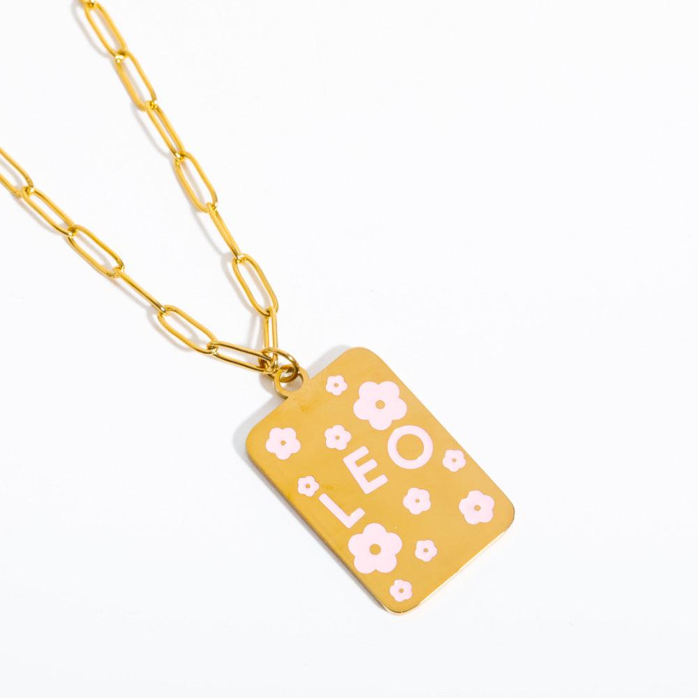Candy Zodiac Sign Necklace - zuzumia