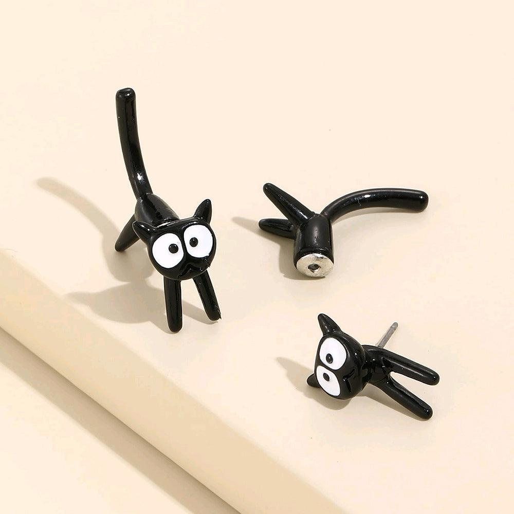 Cartoon Cat Decor Earrings - zuzumia