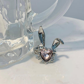Cute Bunny Ring - zuzumia
