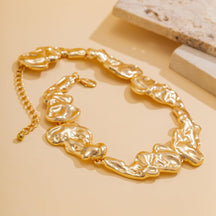 Irregular Punk Necklace & Bracelet - zuzumia