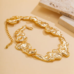 Irregular Punk Necklace & Bracelet - zuzumia