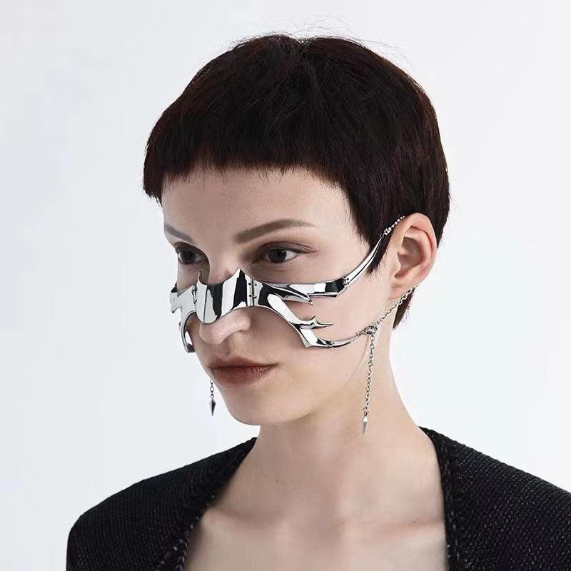 Metal Cyberpunk Mask - zuzumia