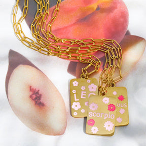 Candy Zodiac Sign Necklace - zuzumia