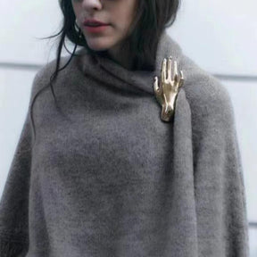 Creative Hand Pin Brooch - zuzumia